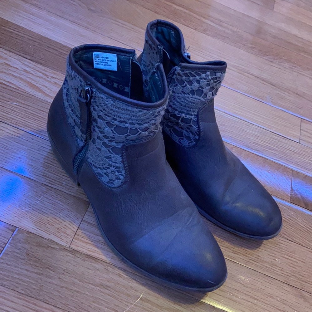 Grey Booties